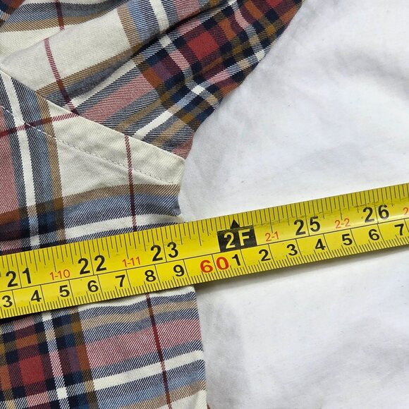 Orvis Classic Collection Mens XL Multicolor Plaid Button Up Long Sleeve Shirt - Picture 7 of 9